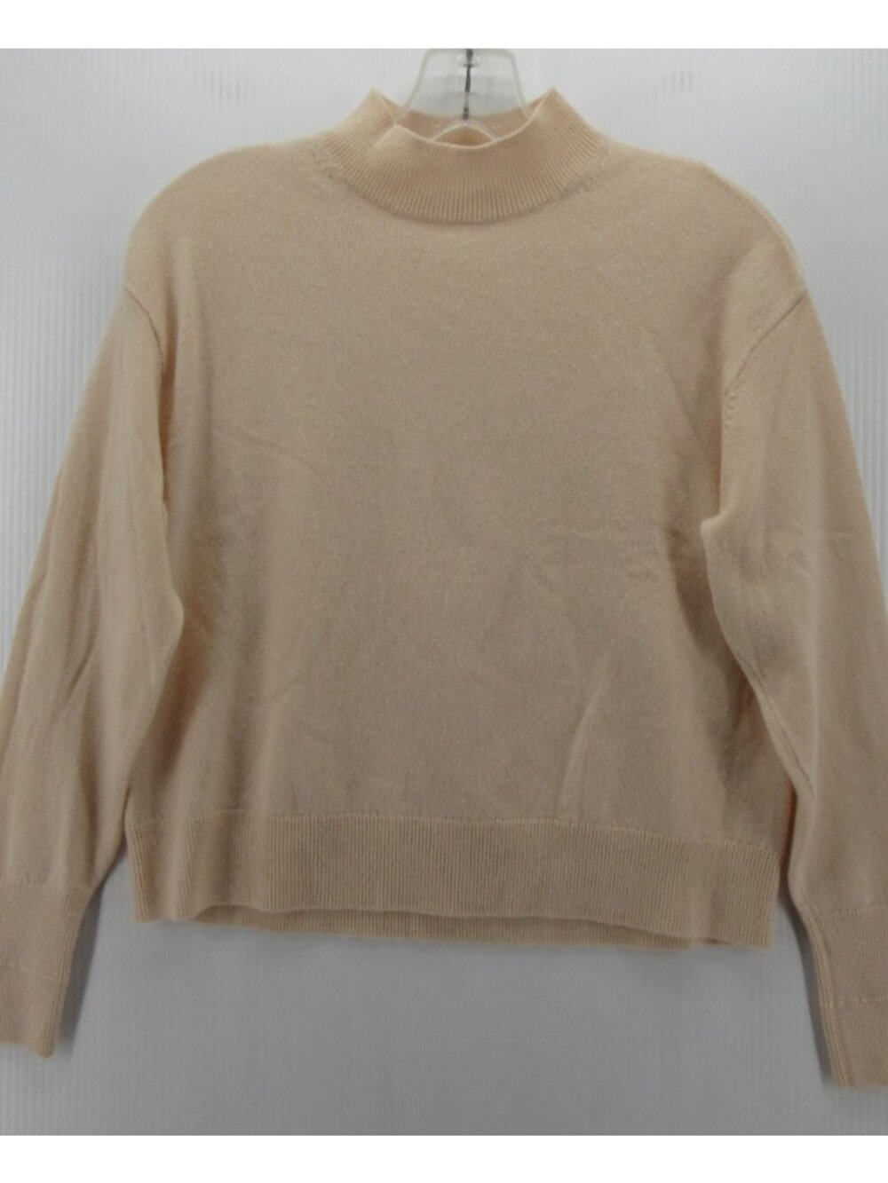 Everlane Sweater XS Cashmere Pullover Minimalist Mock Neck Crop *